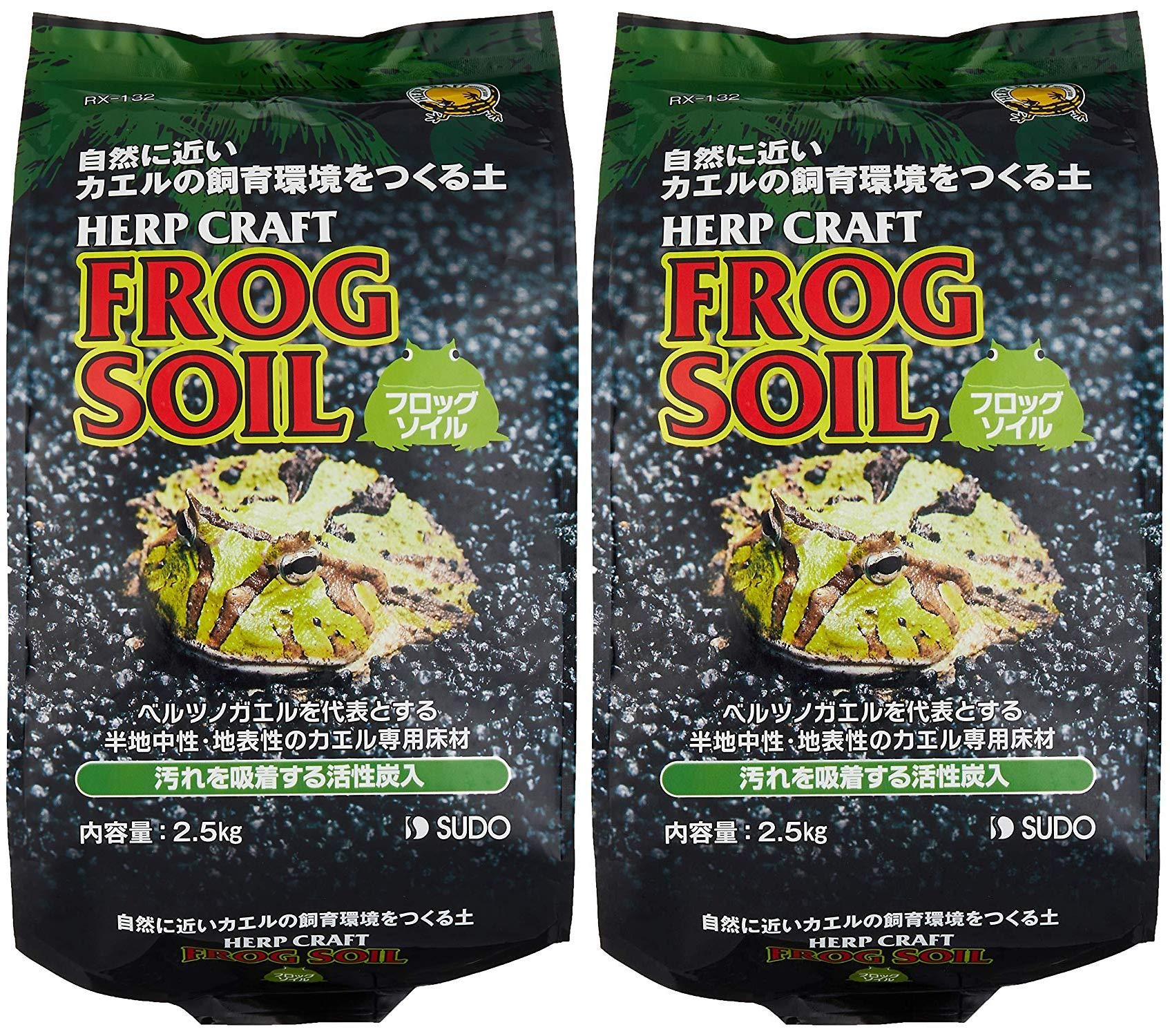Amazon.co.jp: スドー フロッグソイル 2.5Kg×2袋 : ペット用品